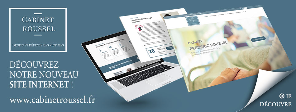 Nouveau site internet du Cabinet Roussel